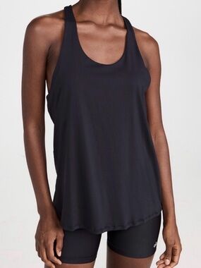 ALO Don’t Get It Twisted Tank in Black